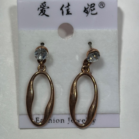 Gold and Silver Fashion Earrings Set - Picture 5 of 5